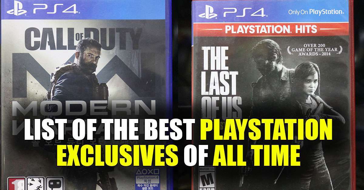 List of the best Playstation exclusives of all time best playstation exclusive games 2022 playstation exclusives list best playstation 5 exclusives