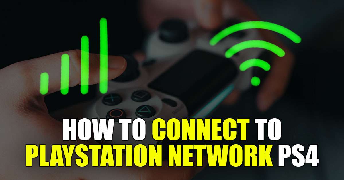how to connect to playstation network ps4